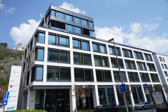 Budova sídla Novartis Slovakia v Bratislave