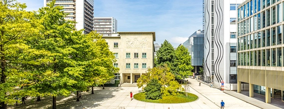 Der Novartis Campus in Basel