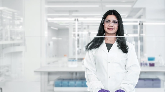 Profesionales en laboratorio