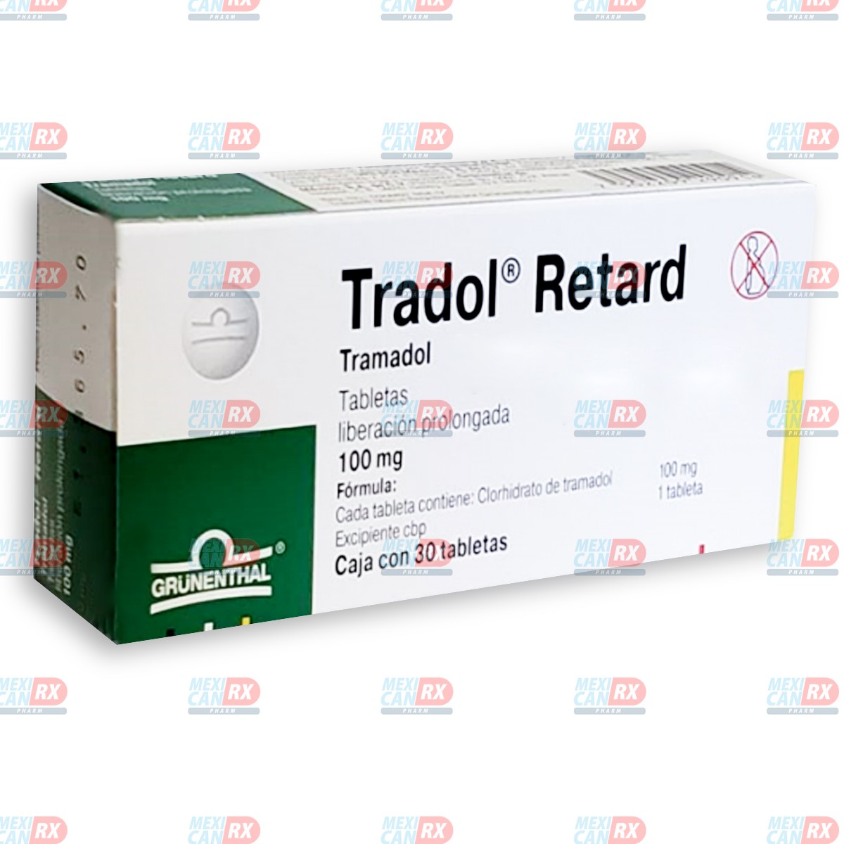 Tradol Retard 100mg 150mg Extended Release Mexicanrxpharm